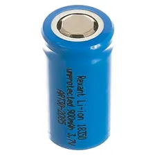 Аккумулятор Rexant Li-ion 18350 unprotected 900 mAH 3.7V
