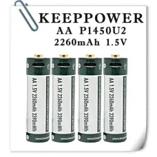 Аккумуляторы KeepPower 2260mAh Li-ION 1.5v-0