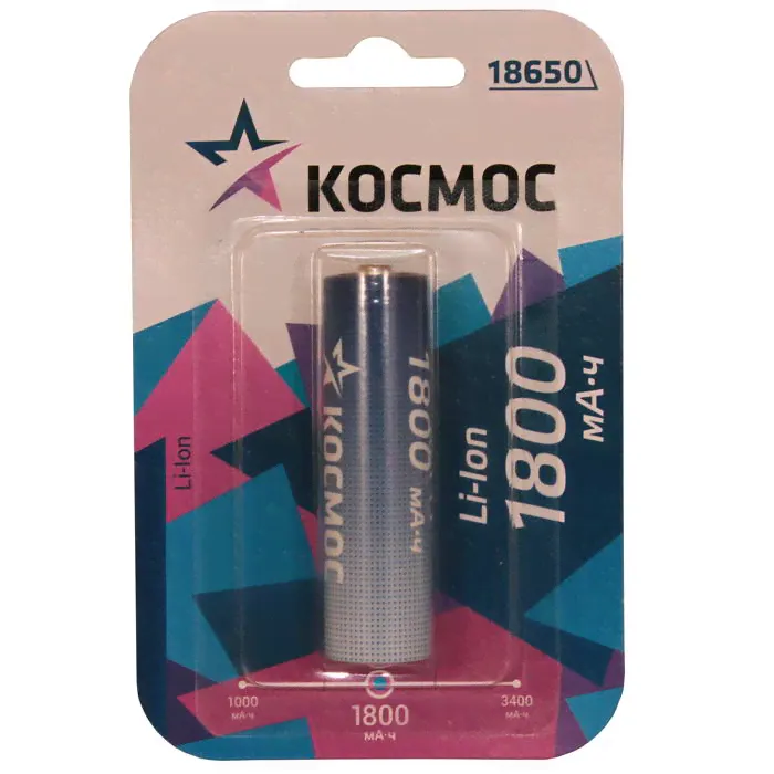 Космос 18650 Li-ion 1800 mAh-0