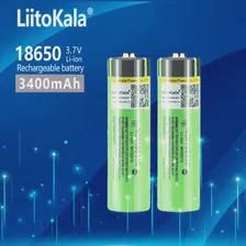 Новый LiitoKala 18650 3400mAh Оригинальный Аккумулятор 3,7 V Li-ion Rechargebale NCR18650B 18650 3400