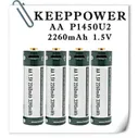 Аккумуляторы KeepPower 2260mAh Li-ION 1.5v