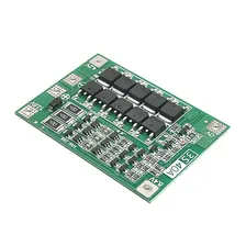 Модуль защиты li-ion аккумуляторов PCB BMS 3S 18650 40A
