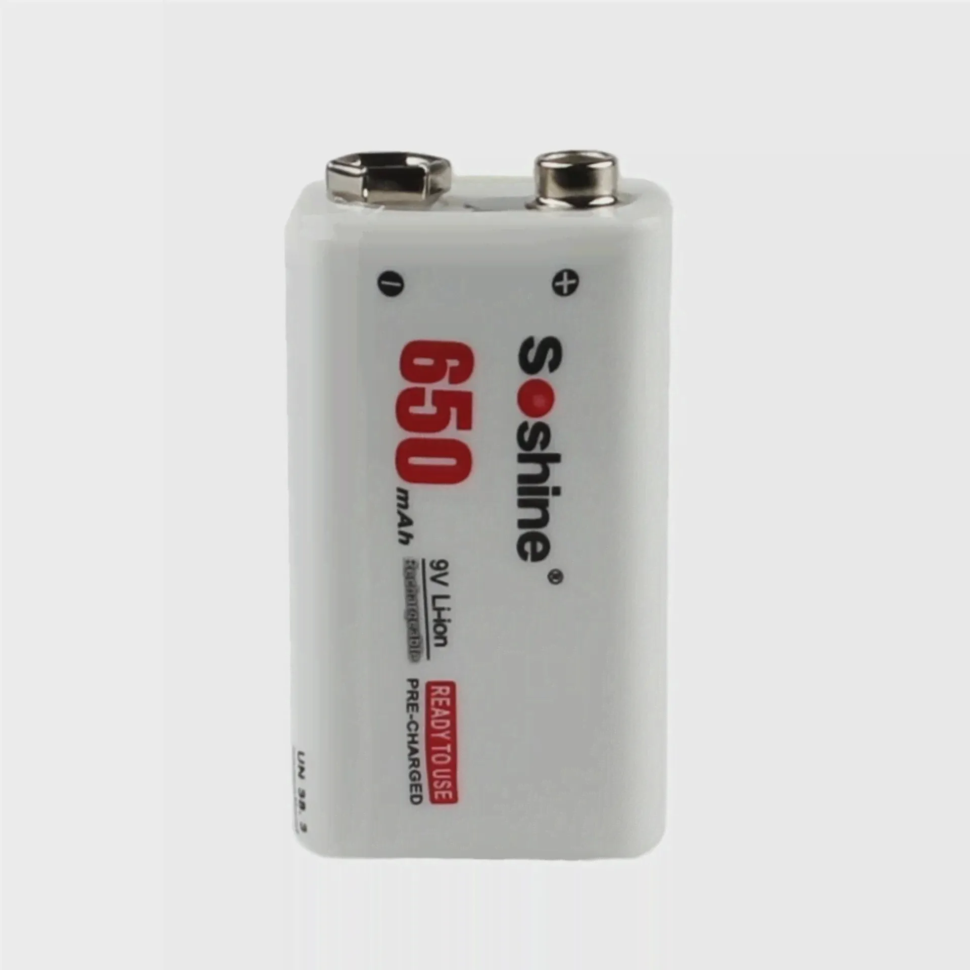 Аккумуляторы Крона Soshine 9V Li-Ion 650mAh-0