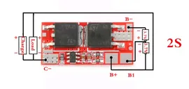 BMS Контроллер плата защиты 2S li-Ion 8.4V 10А (На две 18650)