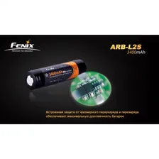Аккумулятор 18650 FENIX 3400mAh LI-ION ARB-L2S