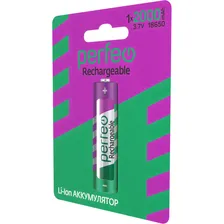 Perfeo Li-Ion 18650 2000mAh 3.7V аккумулятор