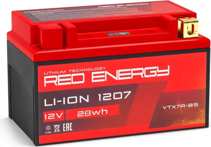 Аккумулятор RED ENERGY LI-ION 1207 [RED ENERGY LI-ION 1207]