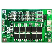 Bms 3S 60A 12.6В контроллер заряда Li-ion аккумуляторов