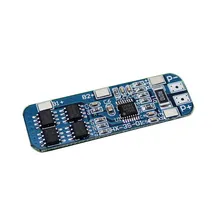 Модуль защиты li-ion аккумуляторов PCB BMS 3S 18650 10A