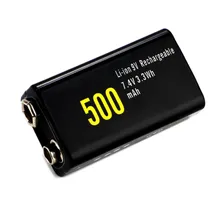 SOSHINE Крона 6F22 USB-C Li-ion 9V (арт. 19081)
