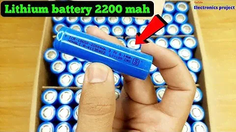 Lithium Battery 1200mah,2200mah box| Original battery  electronics dukaan @Electronicsproject99