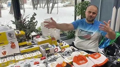 Обзор поставки продукции PETZL